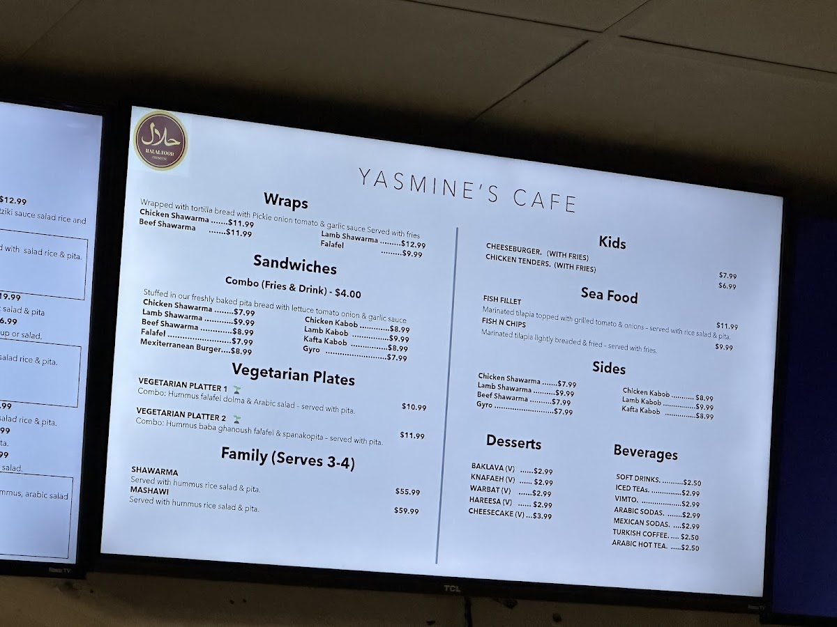 Yasmine's cafe Menu - Image 4